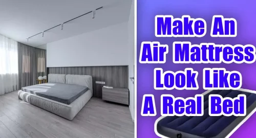 Make An Air Mattress Look Like A Real Bed